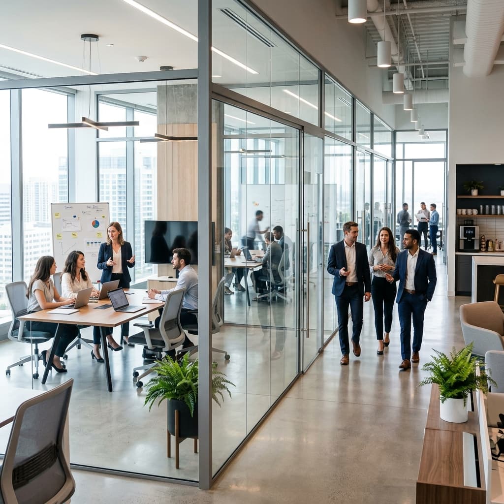 Business workspace