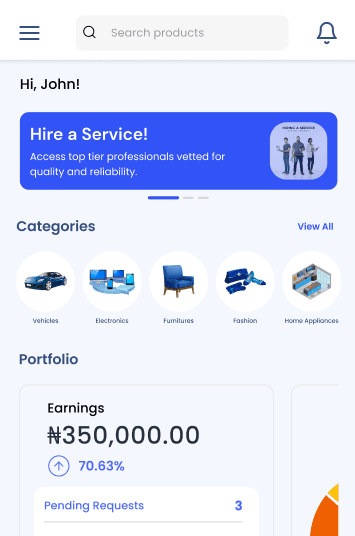 Trusted Deal Maker Dashboard Mockup