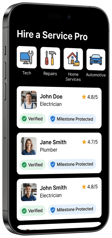 Hiring service professionals phone screen